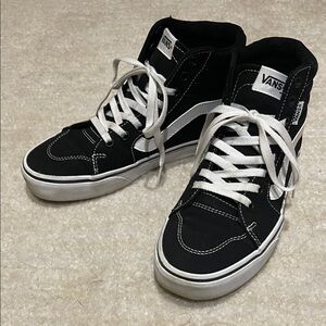 Vans Classic Black and White High-Tops